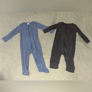 Ribbed baby pajamas